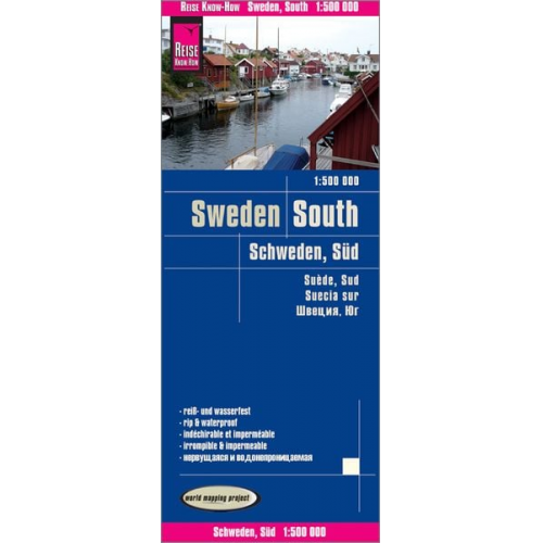 Reise Know-How Verlag Peter Rump GmbH - Reise Know-How Landkarte Schweden Süd 1 : 500 000
