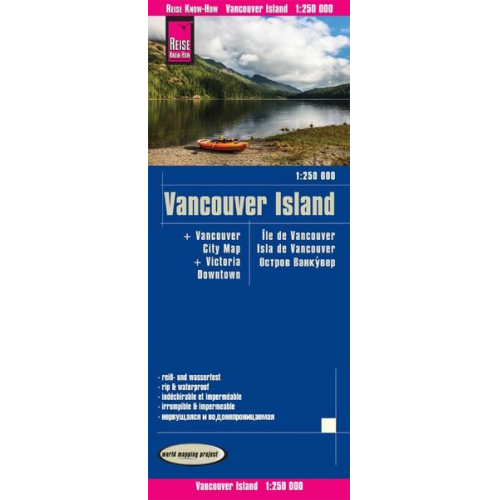 Reise Know-How Verlag Peter Rump - Reise Know-How Landkarte Vancouver Island (1:250.000)