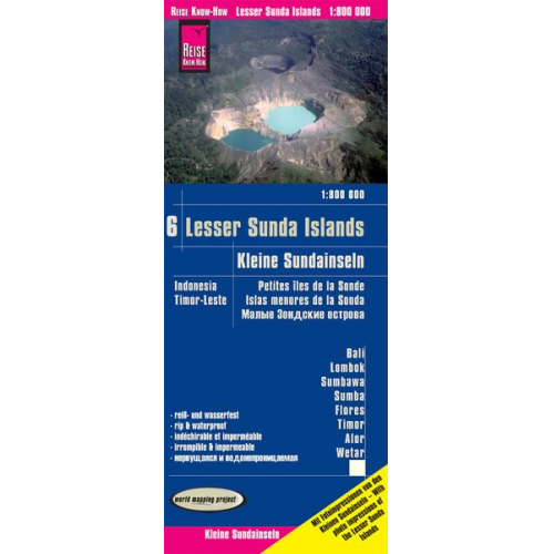 Reise Know-How Verlag Peter Rump - Kleine Sundainseln / Lesser Sunda Islands (1:800.000)