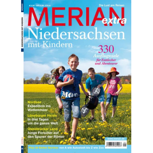 MERIAN extra Niedersachsen mit Kindern