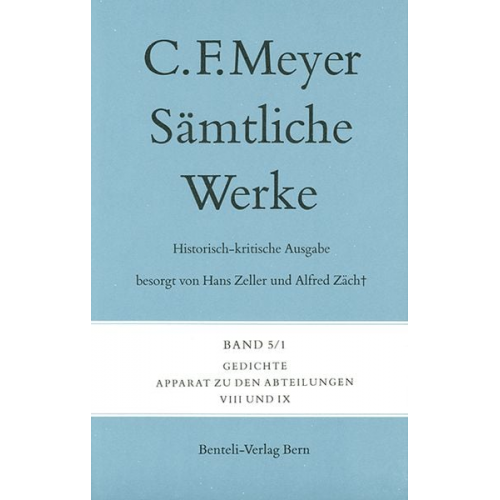 Conrad Ferdinand Meyer - Gedichte