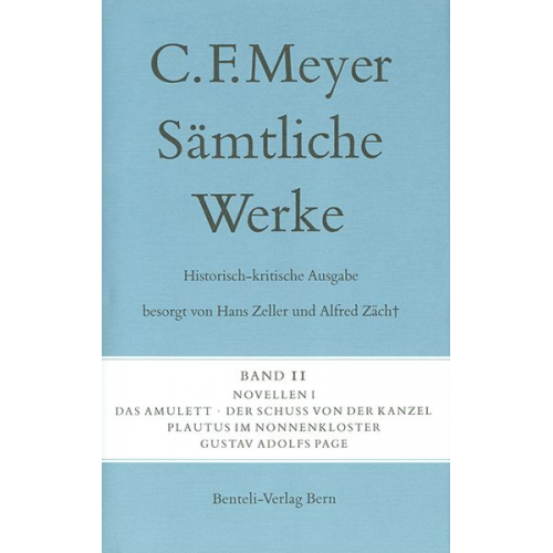 Conrad Ferdinand Meyer - Novellen I
