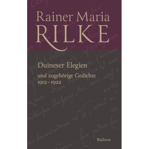 Rainer Maria Rilke - Duineser Elegien