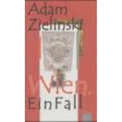 Adam Zielinski - Wien. Ein Fall