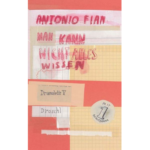 Antonio Fian - Man kann nicht alles wissen