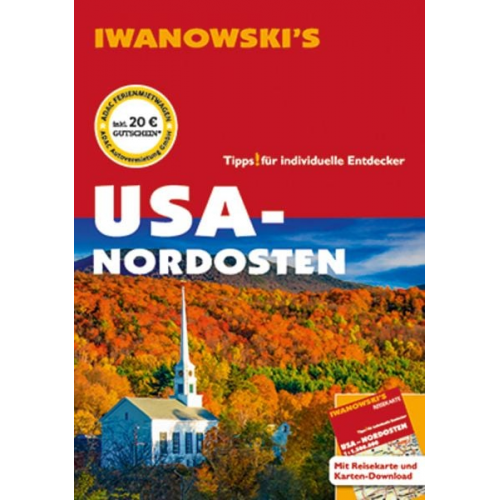 Margit Brinke Peter Kränzle - USA Nordosten - Reiseführer von Iwanowski