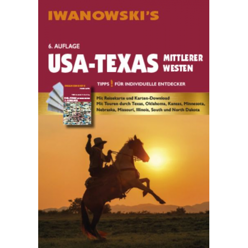 Margit Brinke Peter Kränzle - USA-Texas & Mittlerer Westen - Reiseführer von Iwanowski