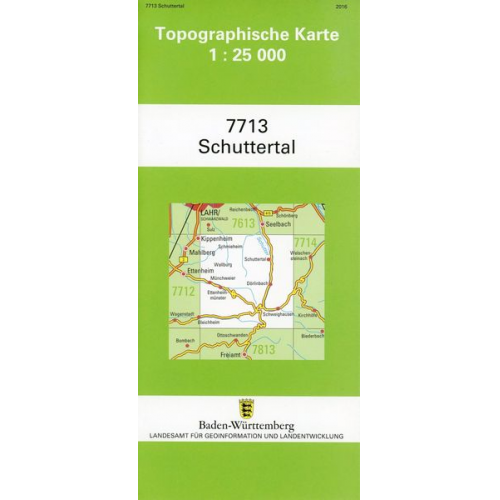 Schuttertal 1 : 25 000