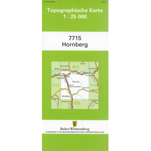 Hornberg 1 : 25 000