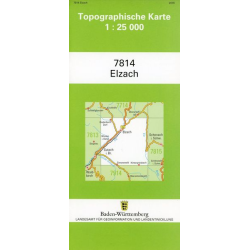 Elzach 1 : 25 000