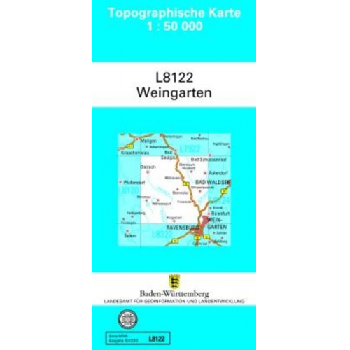 Weingarten 1 : 50 000