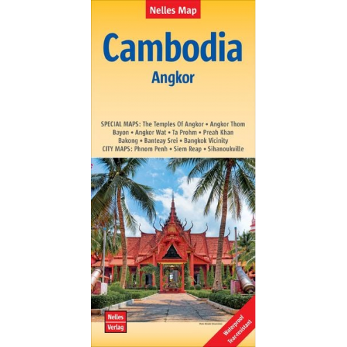 Nelles Map Cambodia - Angkor