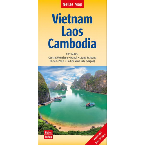 Nelles Map Landkarte Vietnam - Laos - Cambodia
