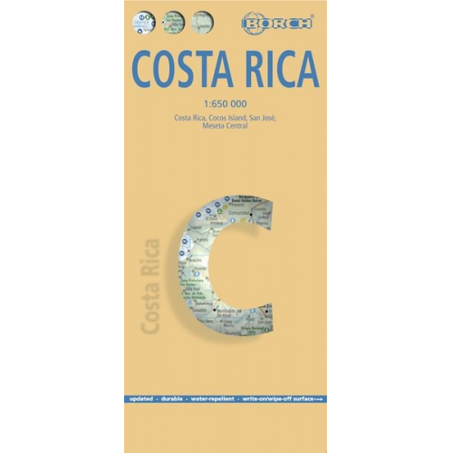 Costa Rica 1 : 650 000