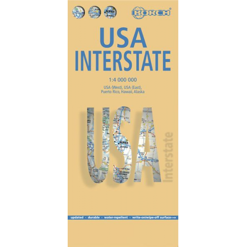 USA Interstate 1 : 4 000 000