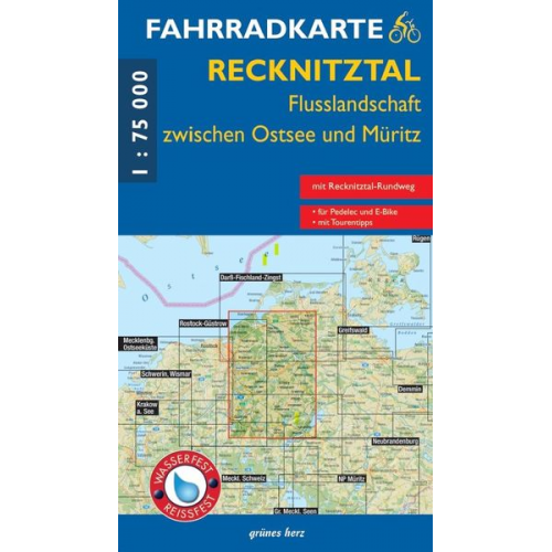 Fahrradkarte Recknitztal