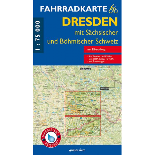 Fahrradkarte Dresden