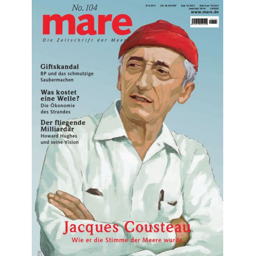 Nikolaus Gelpke - Mare - Die Zeitschrift der Meere / No. 104 / Jacques Cousteau