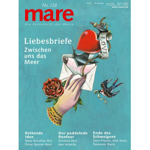 Mare - Die Zeitschrift der Meere / No. 138 / Liebesbriefe