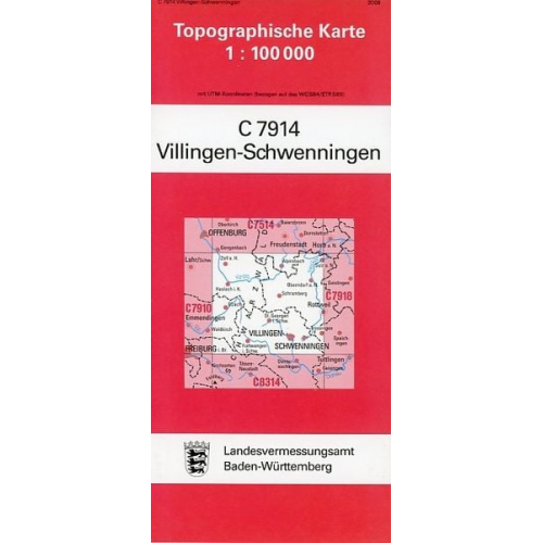 Villingen-Schwenningen 1 : 100 000