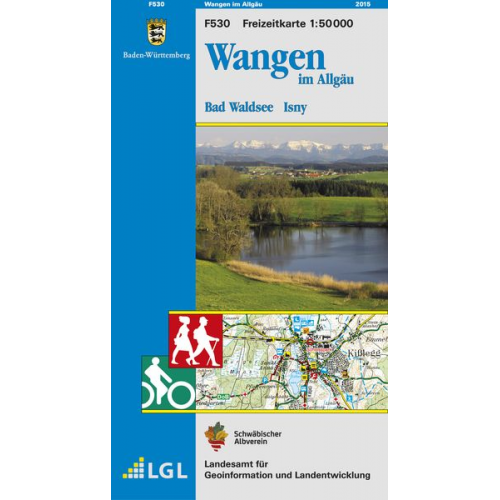 Landesamt für Geoinformation und Landentwicklung Baden-Württemberg (LGL) - LGL BW 50 000 Freizeit Wangen im Allgäu