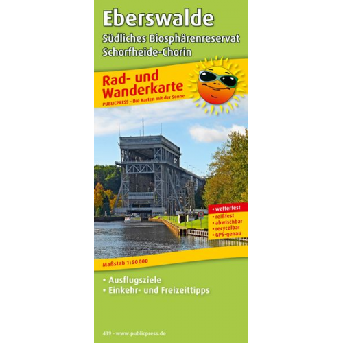 Rad- und Wanderkarte Eberswalde