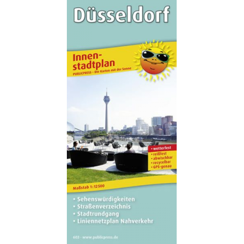 Innenstadtplan Düsseldorf