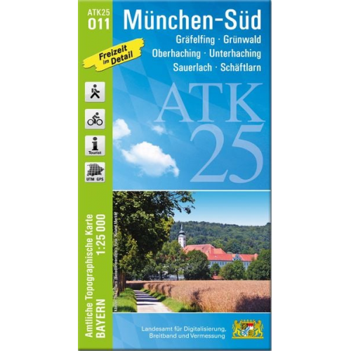 ATK25-O11 München-Süd (Amtliche Topographische Karte 1:25000)