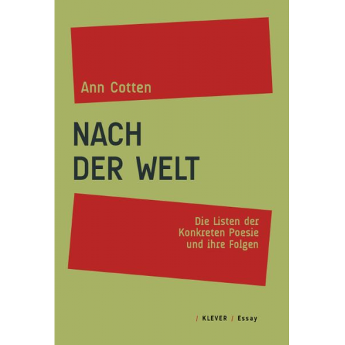 Ann Cotten - Nach der Welt