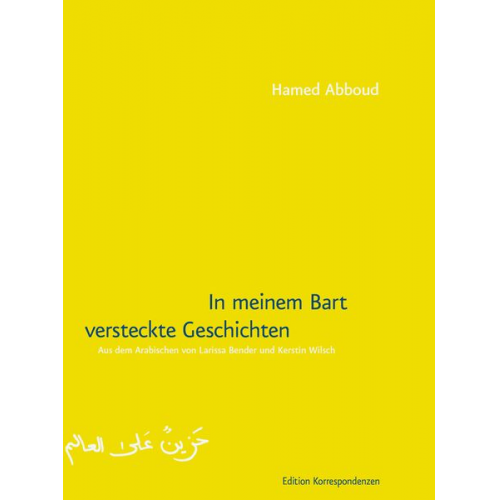 Hamed Abboud - In meinem Bart versteckte Geschichten