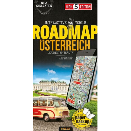 Strassenkarte Österreich