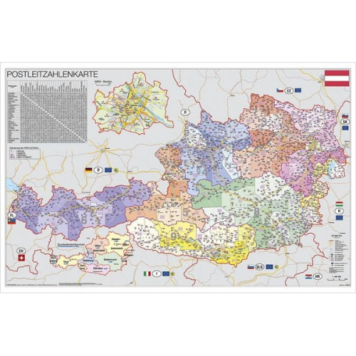 Heinrich Stiefel - Österreich Postleitzahlen