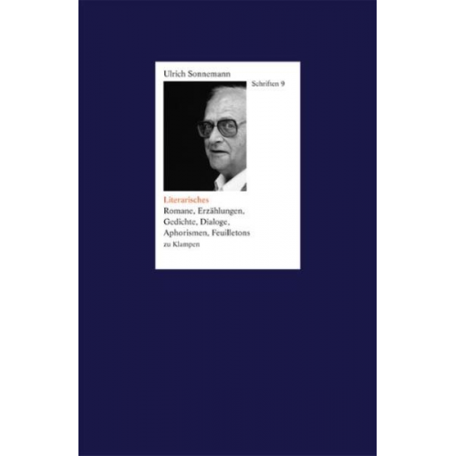 Ulrich Sonnemann - Schriften / Literarisches. Schriften 9