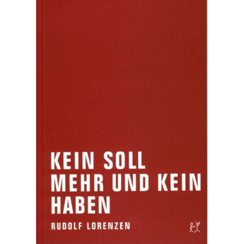 Rudolf Lorenzen - Kein Soll mehr und kein Haben