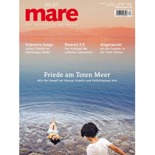 Mare - die Zeitschrift der Meere / No. 87 / Friede am Toten Meer