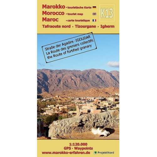 A. + B. Conrad - K13: Tafraoute nord - Tizourgane - Igherm 1:120.000