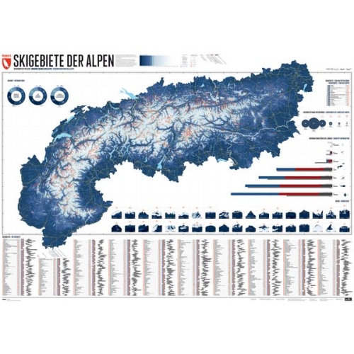 Lana Bragin Stefan Spiegel - 581 Skigebiete der Alpen