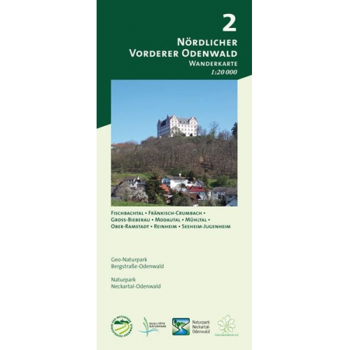 Nördlicher Vorderer Odenwald 1 : 20 000 Blatt 2