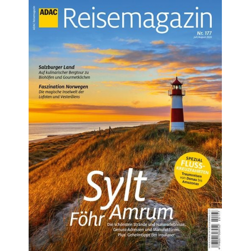 ADAC Reisemagazin Schwerpunkt Sylt, Amrum, Föhr