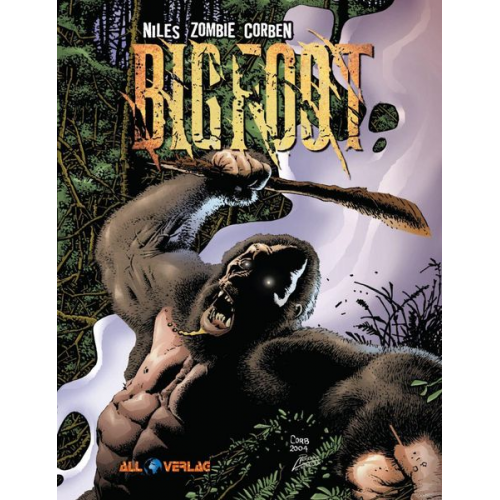 Rob Zombie Steve Niles - Zombie, R: Bigfoot