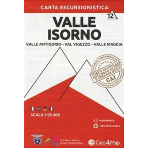 Valle Isorno 1:25000