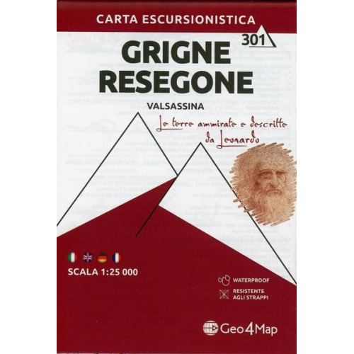 Gruppa delle Grigne 1:25000