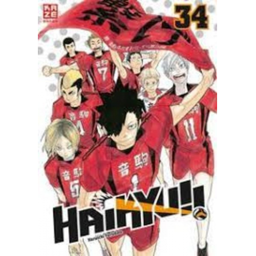 Haruichi Furudate - Haikyu!! Sammelbox 4 – Band 40 mit Sammelschuber