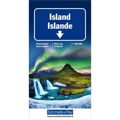 Island Strassenkarte