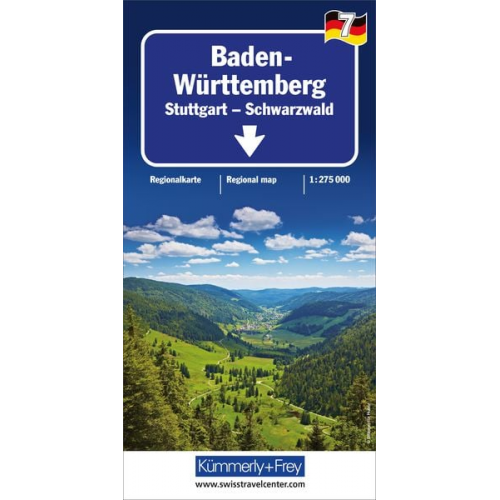 KuF Deutschland Regionalkarte 7 Baden Württemberg