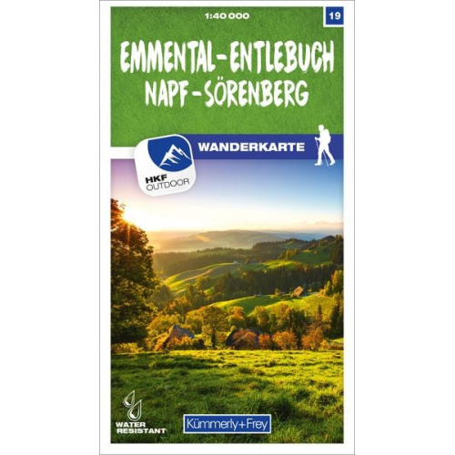Emmental - Entlebuch Napf - Sörenberg 19 Wanderkarte