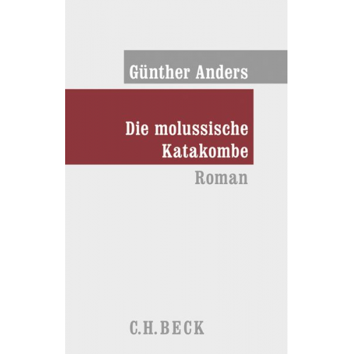 Günther Anders - Die molussische Katakombe