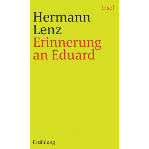 Hermann Lenz - Erinnerung an Eduard