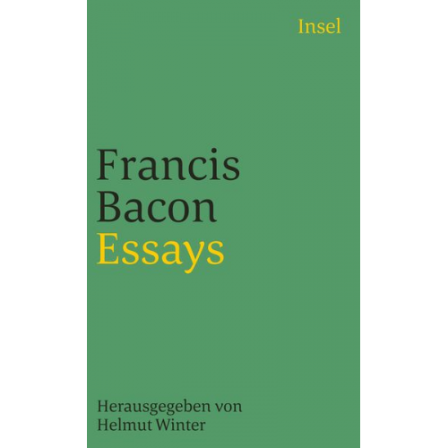 Francis Bacon - Essays