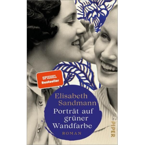 Elisabeth Sandmann - Porträt auf grüner Wandfarbe